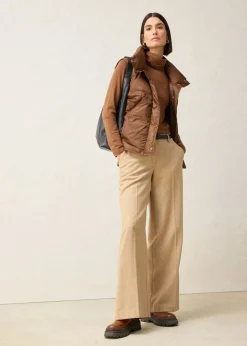 Mujer bonprix bonprix Chaleco acolchado con plumón reciclado