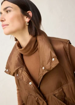 Mujer bonprix bonprix Chaleco acolchado con plumón reciclado