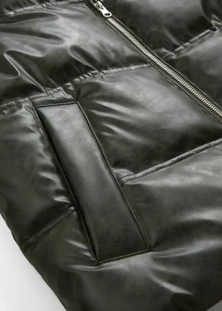 Mujer bonprix bonprix Chaleco acolchado de piel sintética