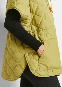 Mujer bonprix bonprix Chaleco acolchado y funcional, oversize, impermeable