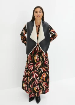 Mujer bonprix bonprix Chaleco de borrego sintético