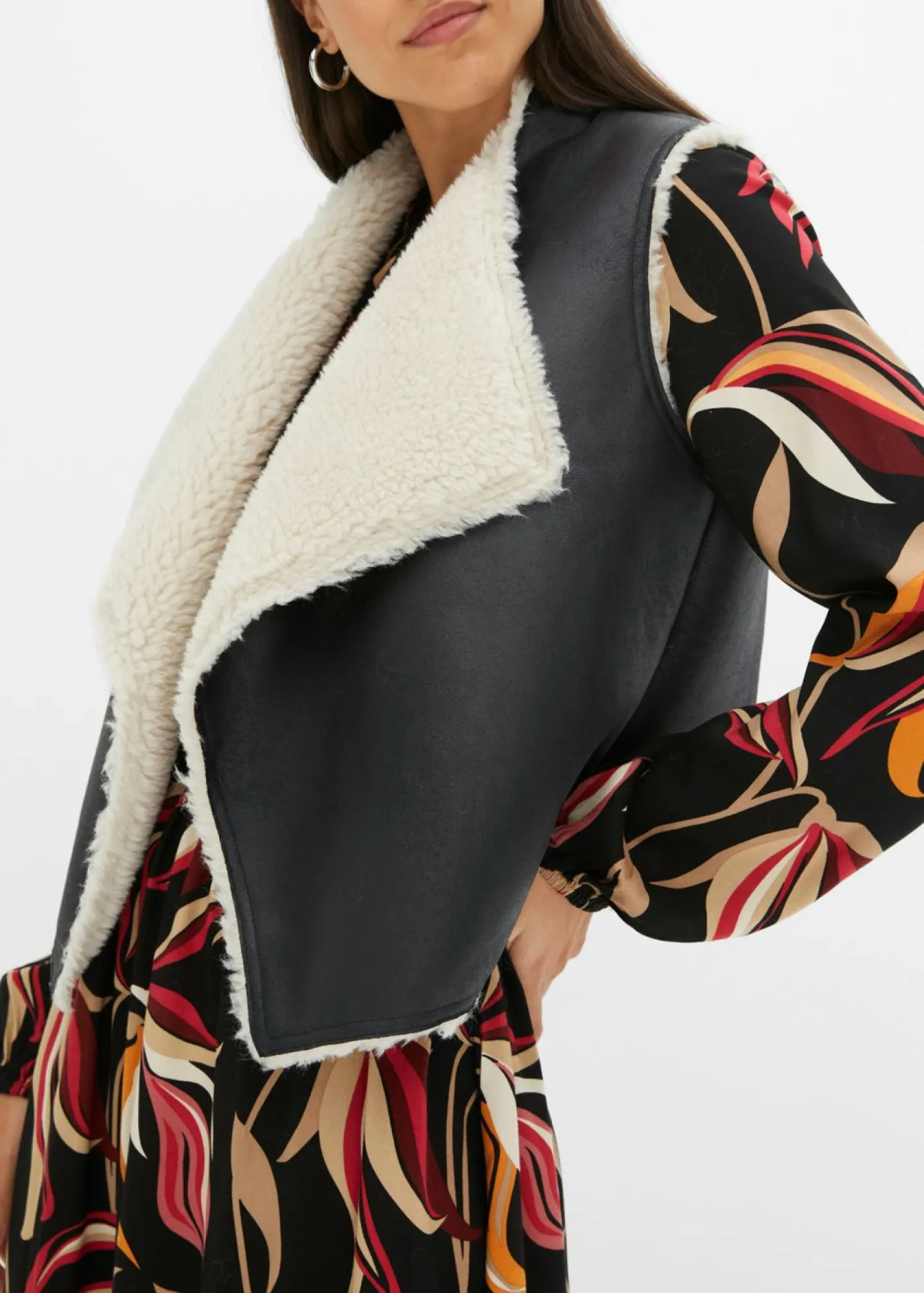 Mujer bonprix bonprix Chaleco de borrego sintético