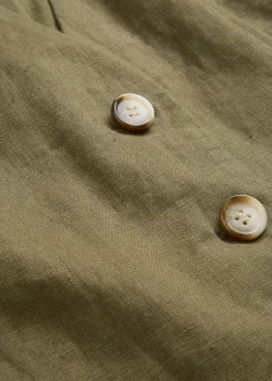 Mujer bonprix bonprix Chaleco de lino puro