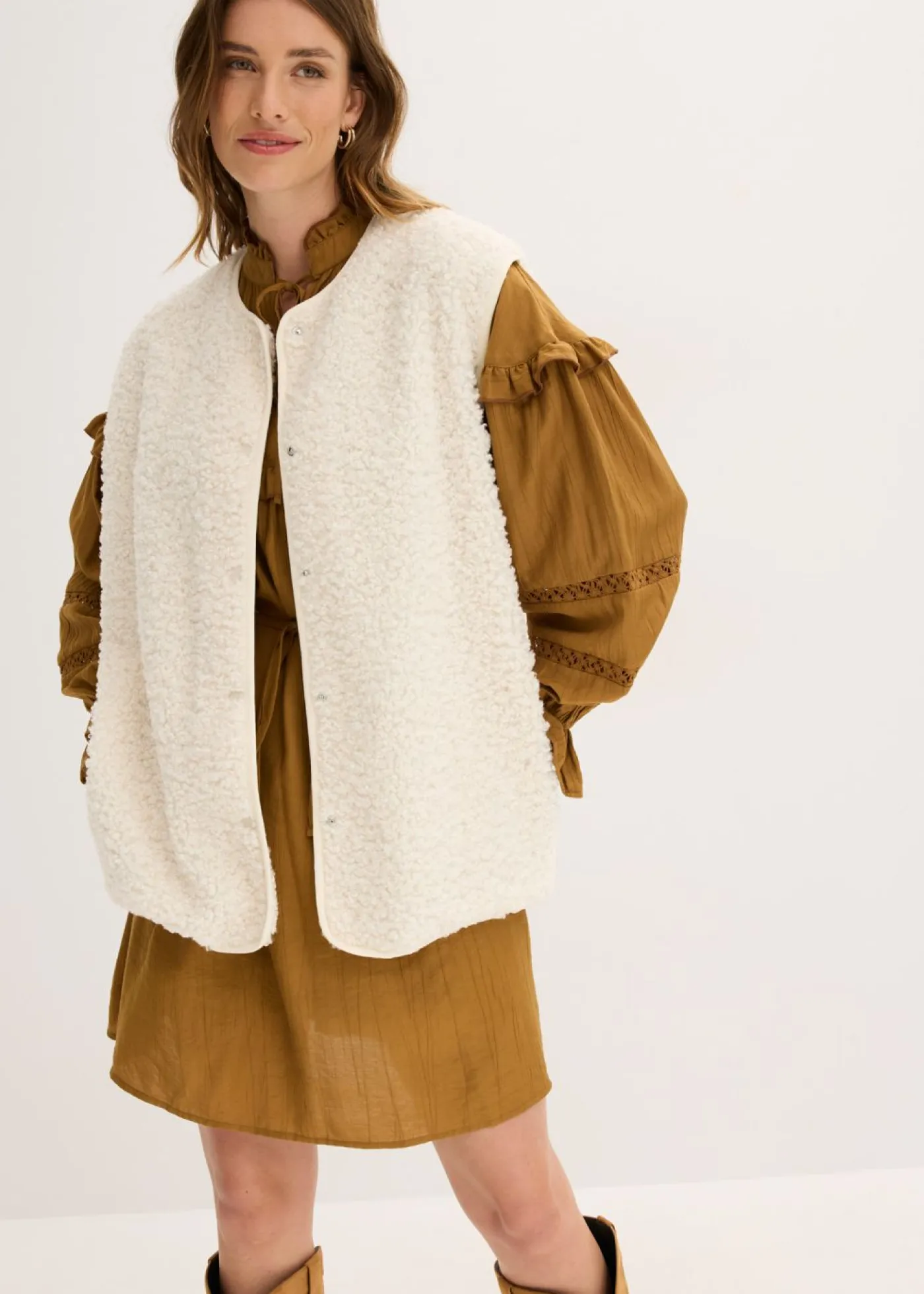 Mujer bonprix bonprix Chaleco de pelo