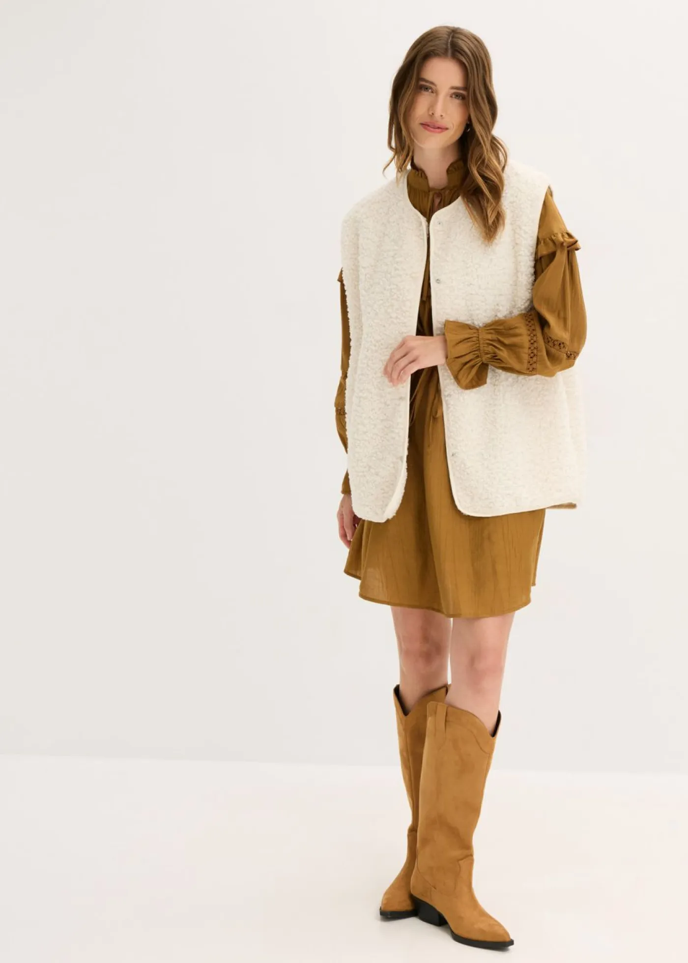 Mujer bonprix bonprix Chaleco de pelo