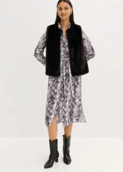 Mujer bonprix bonprix Chaleco de pelo sintético