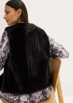 Mujer bonprix bonprix Chaleco de pelo sintético