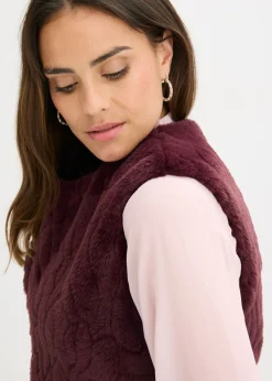 Mujer bonprix bonprix Chaleco de pelo sintético