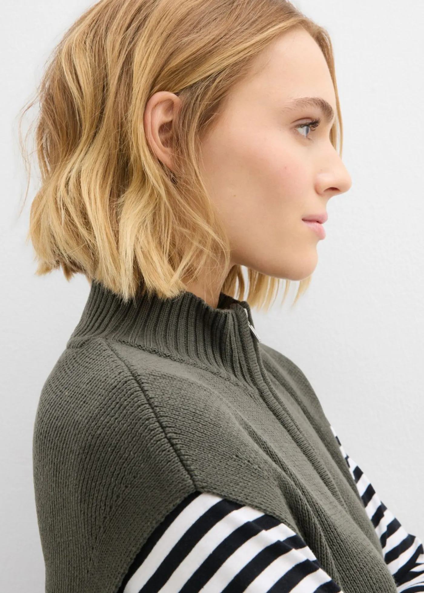 bonprix bonprix Chaquetas Y Abrigos|Ropa De Punto>Chaleco de punto antracita