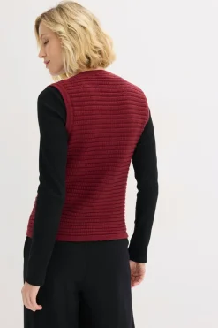 Mujer bonprix bonprix Chaleco de punto con contenido de viscosa