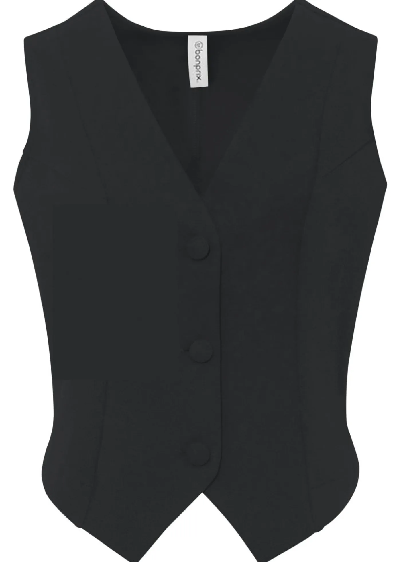 Mujer bonprix bonprix Chaleco de traje de tejido interlock resistente