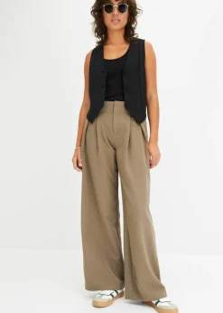 Mujer bonprix bonprix Chaleco de traje de tejido interlock resistente