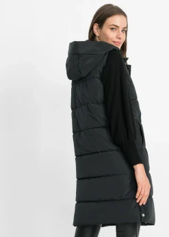 Mujer bonprix bonprix Chaleco guateado con capucha