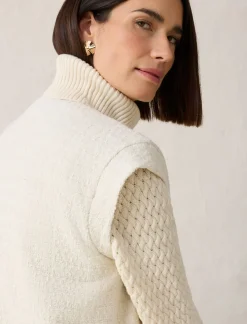 Mujer bonprix bonprix Chaleco tipo americana con contenido de lana