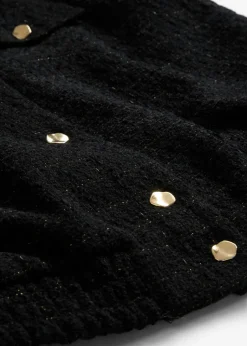 bonprix bonprix Chaquetas Y Abrigos>Chaleco tipo americana con contenido de lana Negro