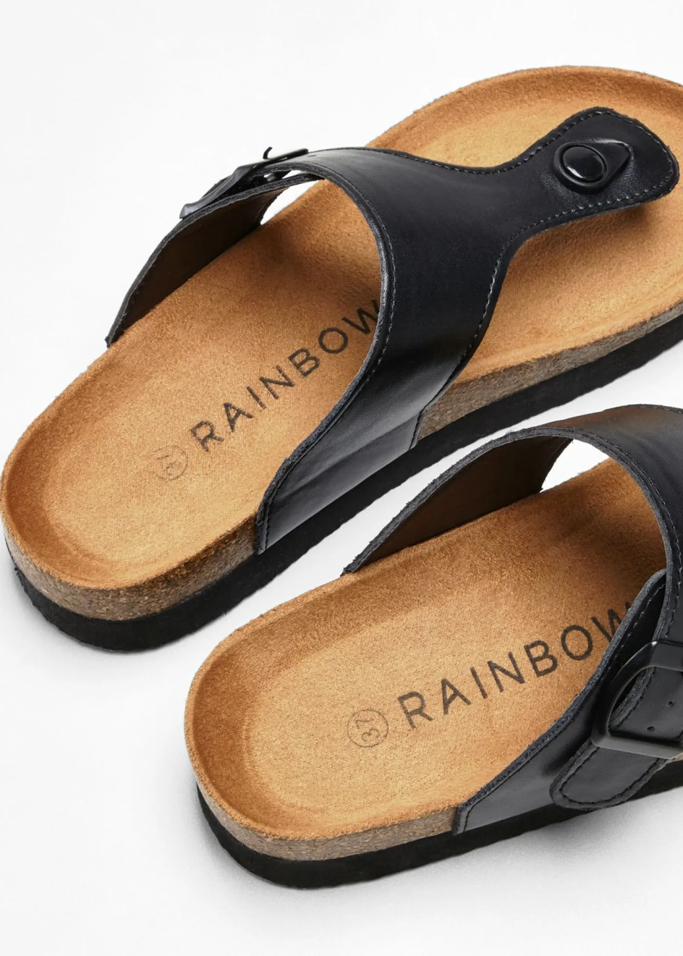 bonprix bonprix Tendencias·Zapatos Veganos|Zapatos Primavera-Verano>Chancletas pata de gallo Negro