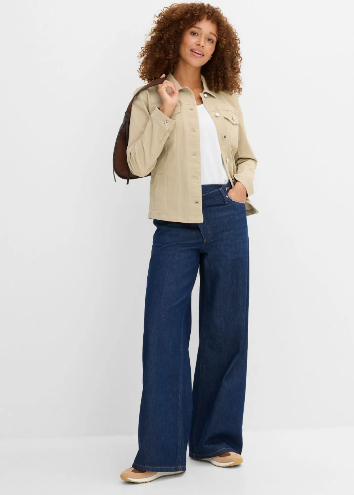 bonprix bonprix Chaquetas Y Abrigos>Chaqueta Beige