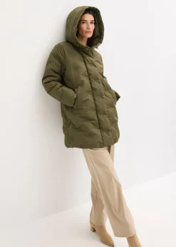 Mujer bonprix bonprix Chaqueta acolchada con aspecto 2 en 1