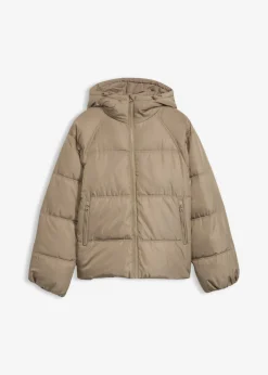 bonprix bonprix Chaquetas Y Abrigos>Chaqueta acolchada con corte holgado Verde oliva claro