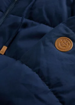 bonprix bonprix Chaquetas Y Abrigos·Chaquetas|Chaquetas Y Abrigos·Abrigos De Invierno>Chaqueta acolchada con corte de cazadora Azul marino