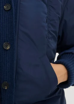 Mujer bonprix bonprix Chaqueta acolchada con puños de punto