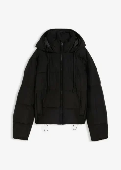 bonprix bonprix Chaquetas Y Abrigos>Chaqueta acolchada corta Negro