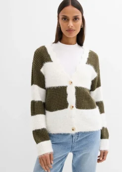 Mujer bonprix bonprix Chaqueta ancha de punto grueso