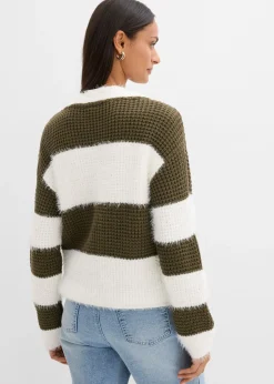 Mujer bonprix bonprix Chaqueta ancha de punto grueso