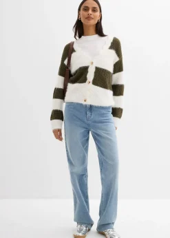 Mujer bonprix bonprix Chaqueta ancha de punto grueso