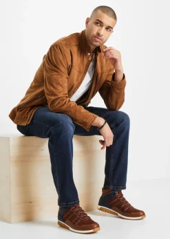 Hombre bonprix bonprix Chaqueta con aspecto de ante