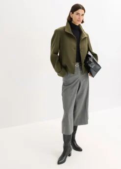 Mujer bonprix bonprix Chaqueta con aspecto de lana