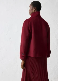 Mujer bonprix bonprix Chaqueta con suave contenido de lana