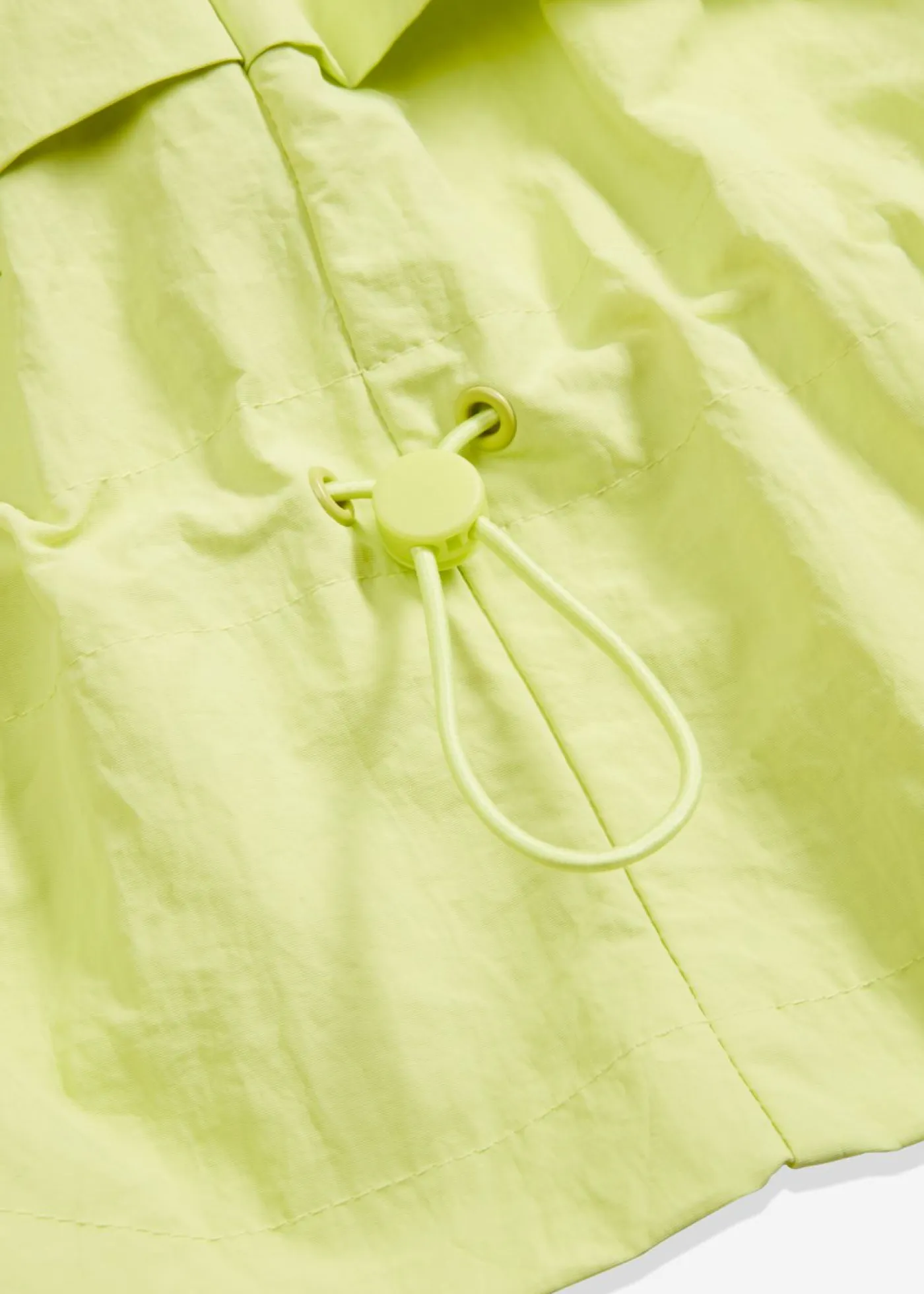 bonprix bonprix Chaquetas Y Abrigos>Chaqueta corta con cordón ajustable en la cintura Verde menta