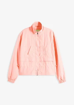 Mujer bonprix bonprix Chaqueta corta con cordón ajustable en la cintura