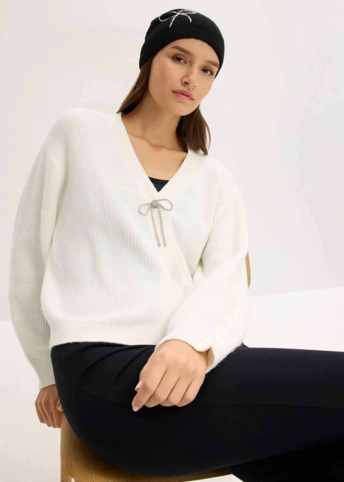 Mujer bonprix bonprix Chaqueta corta de punto