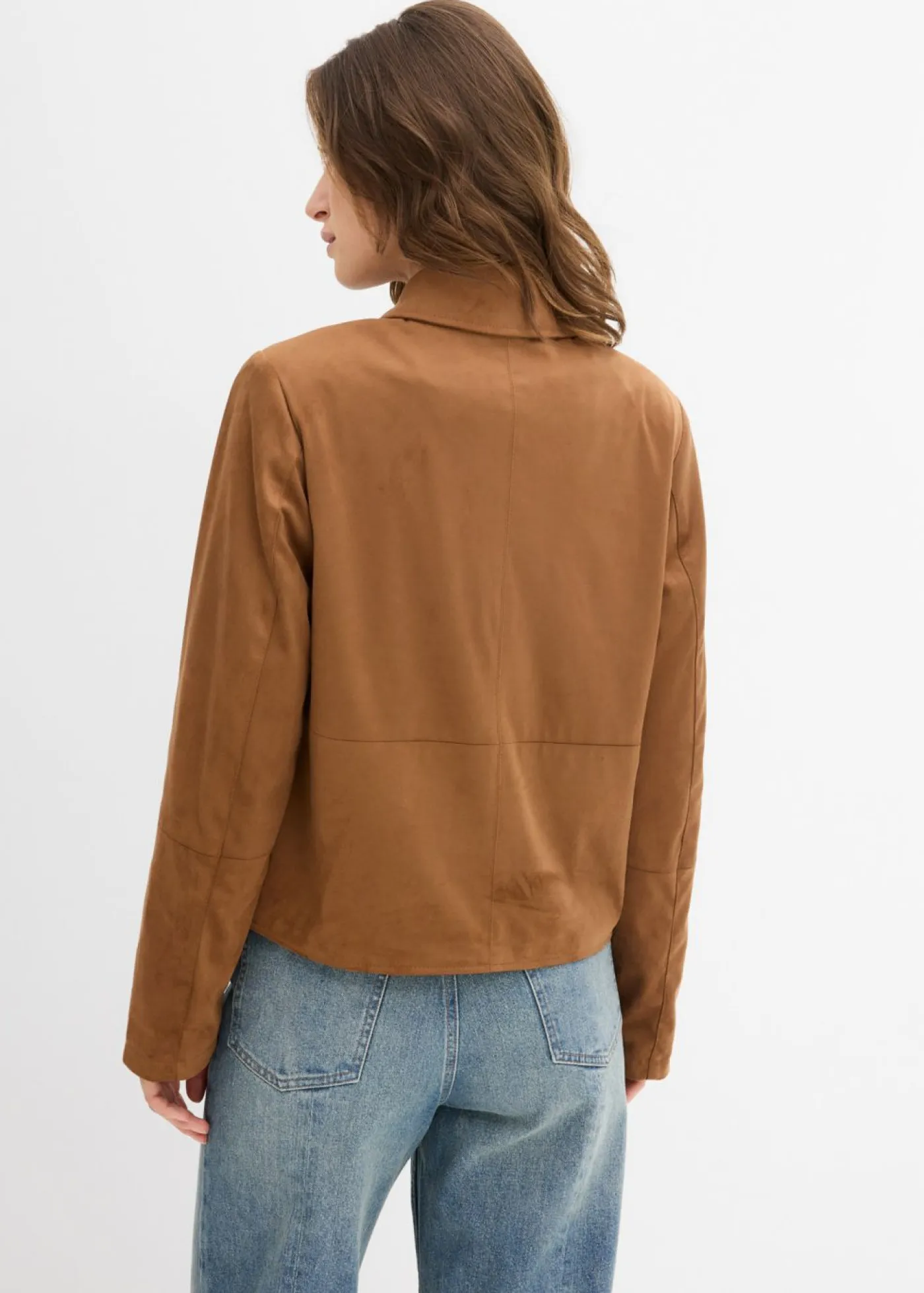 Mujer bonprix bonprix Chaqueta de ante sintético