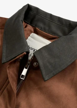 bonprix bonprix Chaquetas Y Abrigos|Novedades>Chaqueta de ante sintético Marrón castaño