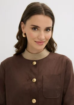 Mujer bonprix bonprix Chaqueta de ante sintético