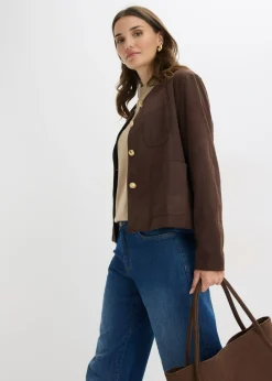 Mujer bonprix bonprix Chaqueta de ante sintético