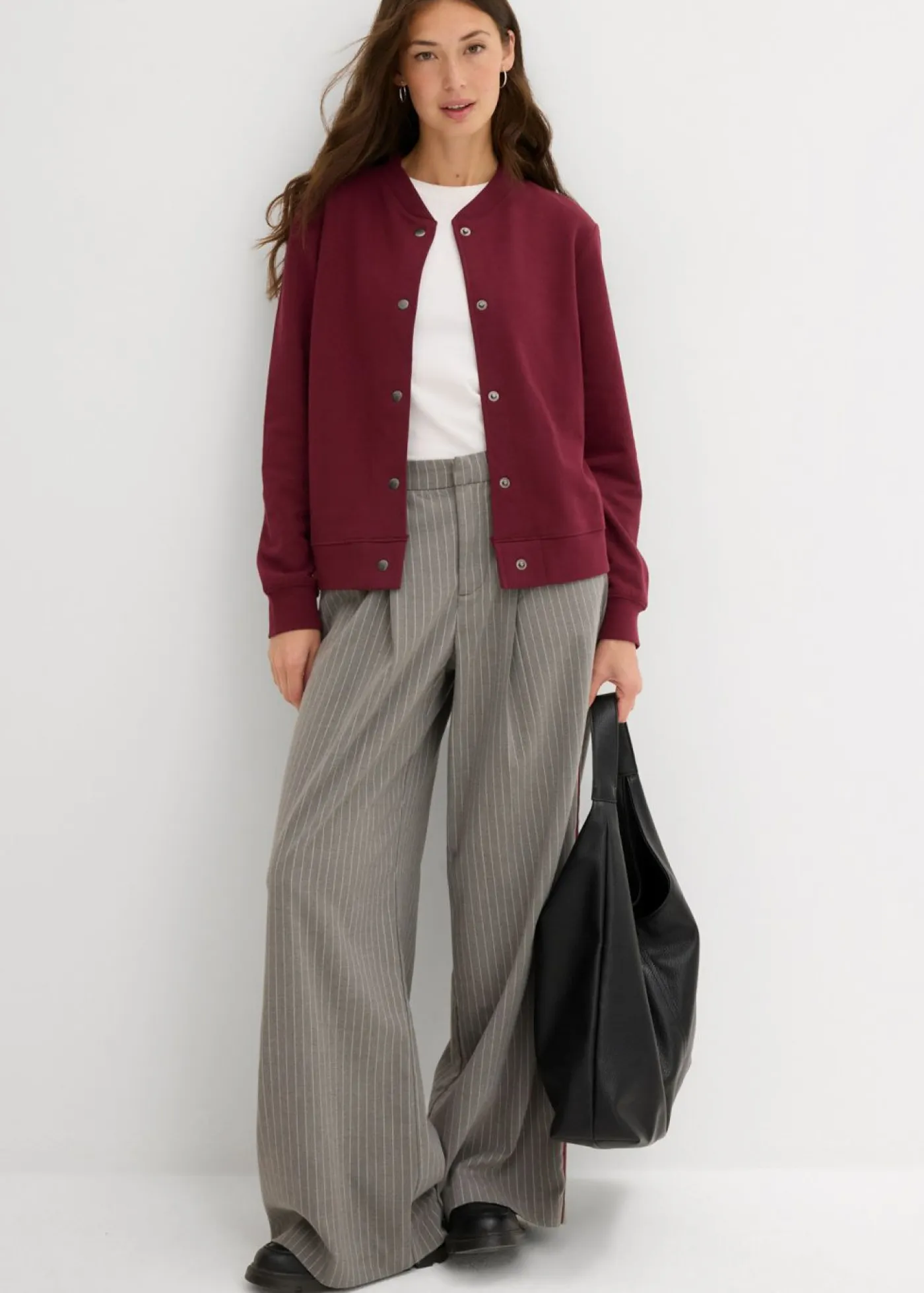 Mujer bonprix bonprix Chaqueta de chándal con botones