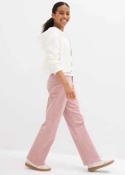 Niños bonprix bonprix Chaqueta de chándal con capucha de algodón orgánico