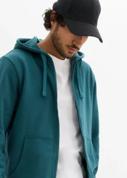 Hombre bonprix bonprix Chaqueta de chándal con capucha, regular fit