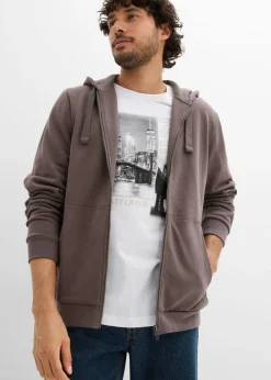 Hombre bonprix bonprix Chaqueta de chándal con capucha, regular fit