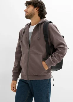 Hombre bonprix bonprix Chaqueta de chándal con capucha, regular fit