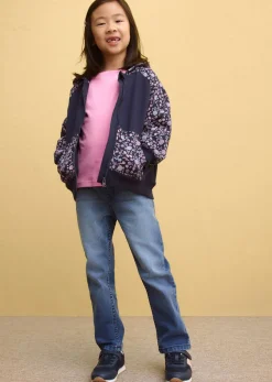 Niños bonprix bonprix Chaqueta de chándal con capucha de algodón orgánico