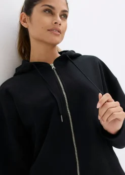 Mujer bonprix bonprix Chaqueta de chándal de algodón orgánico puro