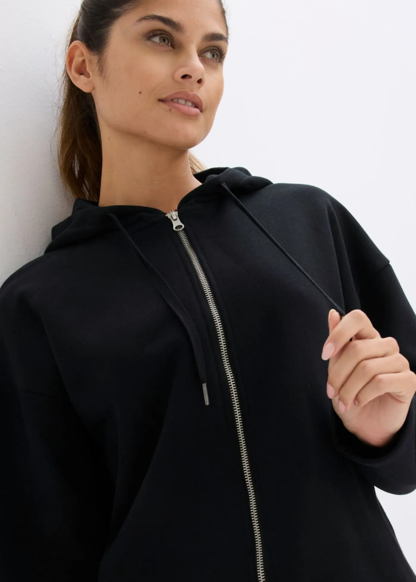 Mujer bonprix bonprix Chaqueta de chándal de algodón orgánico puro