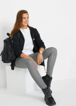 Mujer bonprix bonprix Chaqueta de chándal de algodón puro con capucha