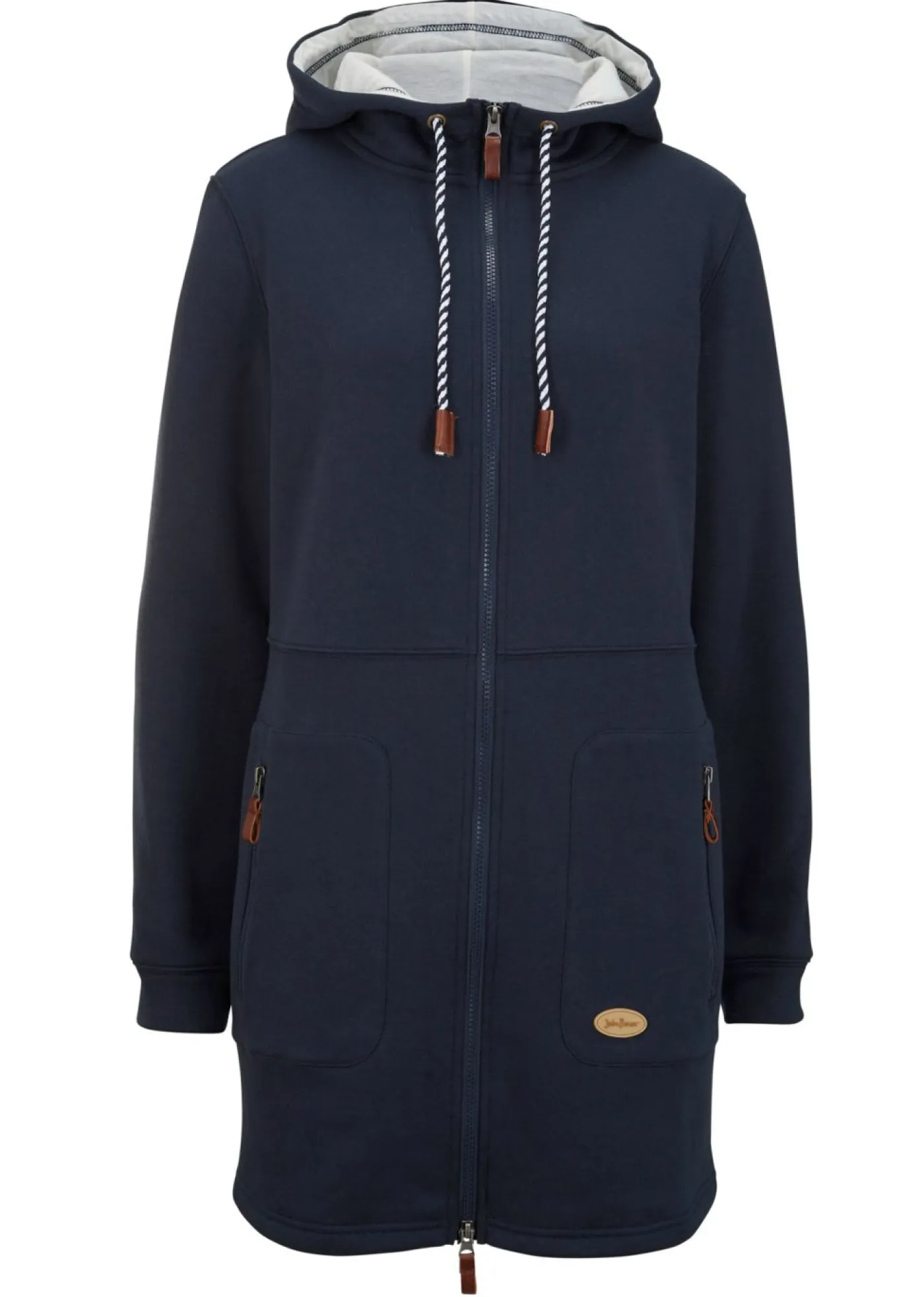 Mujer bonprix bonprix Chaqueta de chándal larga con capucha