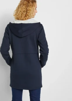 Mujer bonprix bonprix Chaqueta de chándal larga con capucha